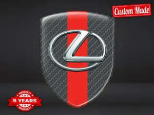 Lexus Silikonsticker S Logo Hochwertig Professionell